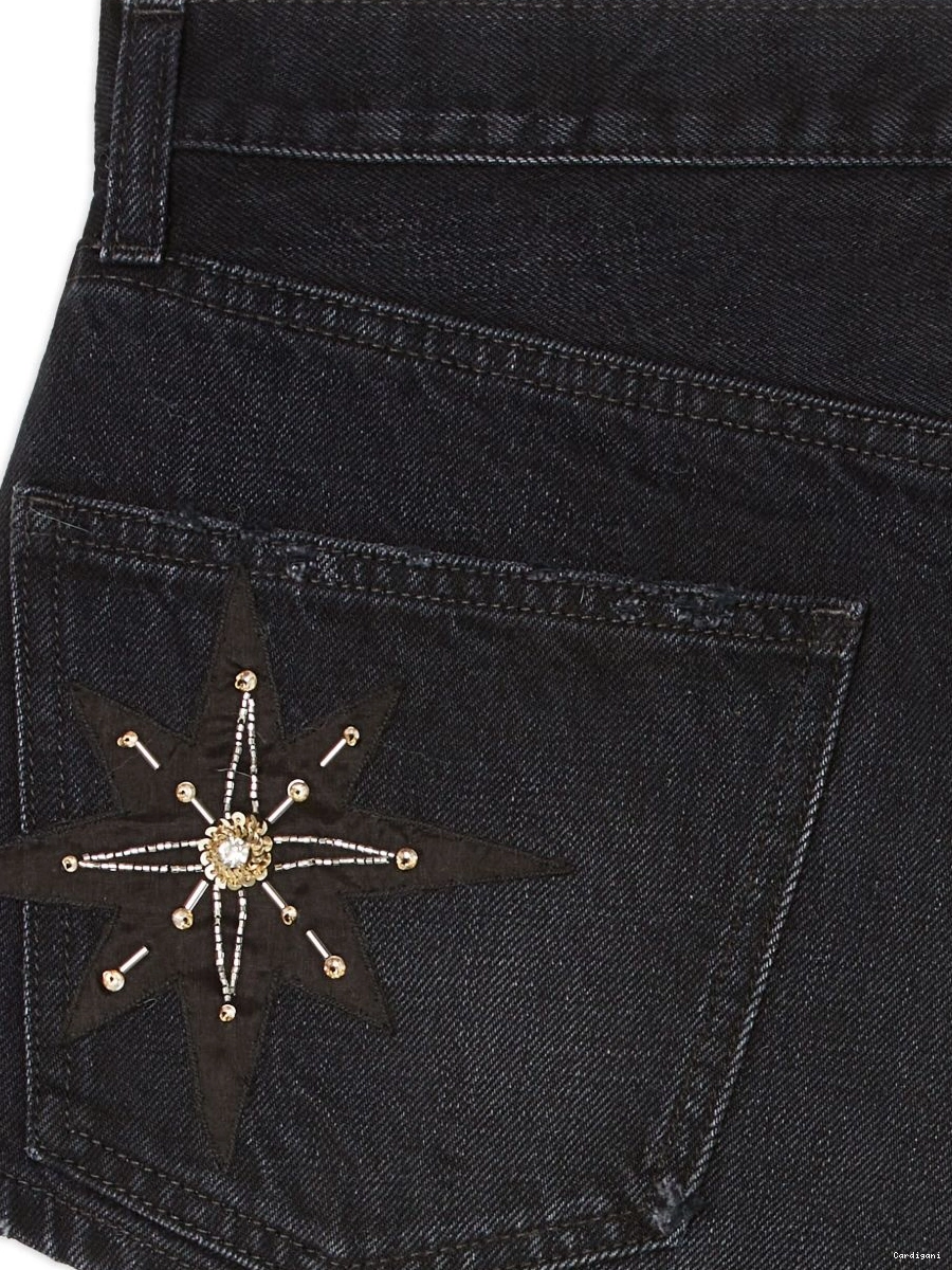 Affordable Star denim The Alanui Women shorts Wandering 0703